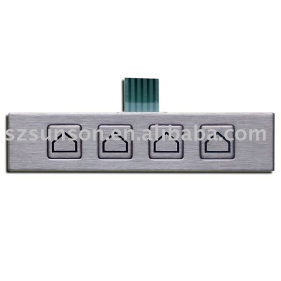 Numeric keypad function keys,Metal Functional Keypad